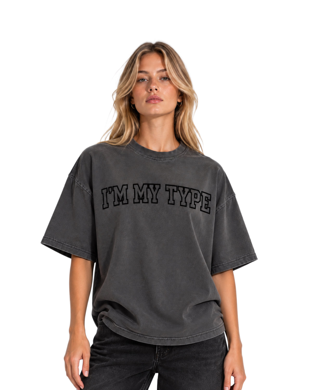 Oversized Tee — I’M MY TYPE