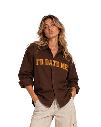 Oversized Shirt — I’D DATE ME