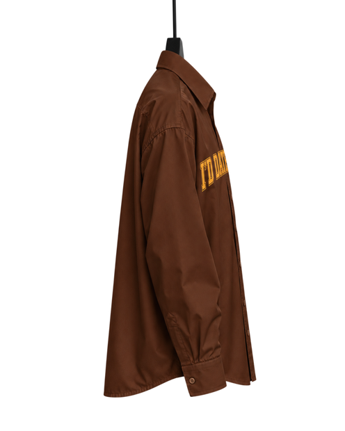 Oversized Shirt — I’D DATE ME – side
