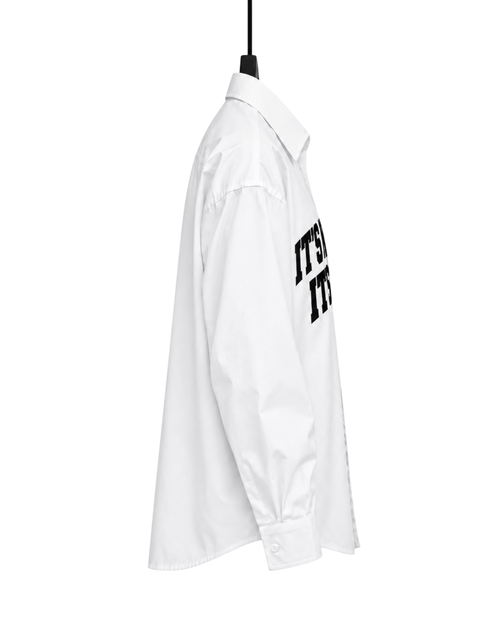 Oversized Shirt — IT’S NOT ME, IT’S YOU – side